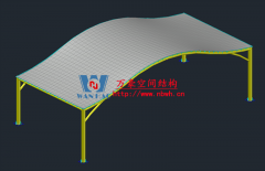 萬豪2021第8標(biāo)-樂清鐵定溜溜樂園ETFE天幕及PTFE景觀傘膜結(jié)構(gòu)工程